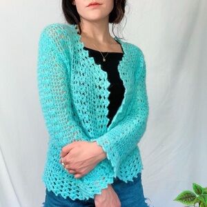 Vintage Crochet Cardigan